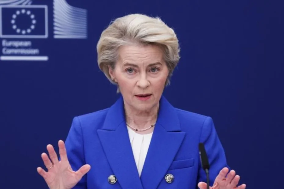 Ursula von der Leyen a lansat un apel urgent către Europa. În imagine, Ursula von der Leyen