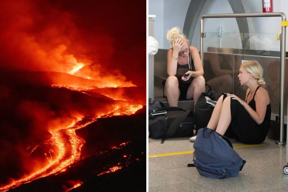 aeroportul din Catania închis din cauza erupției vulcanice
