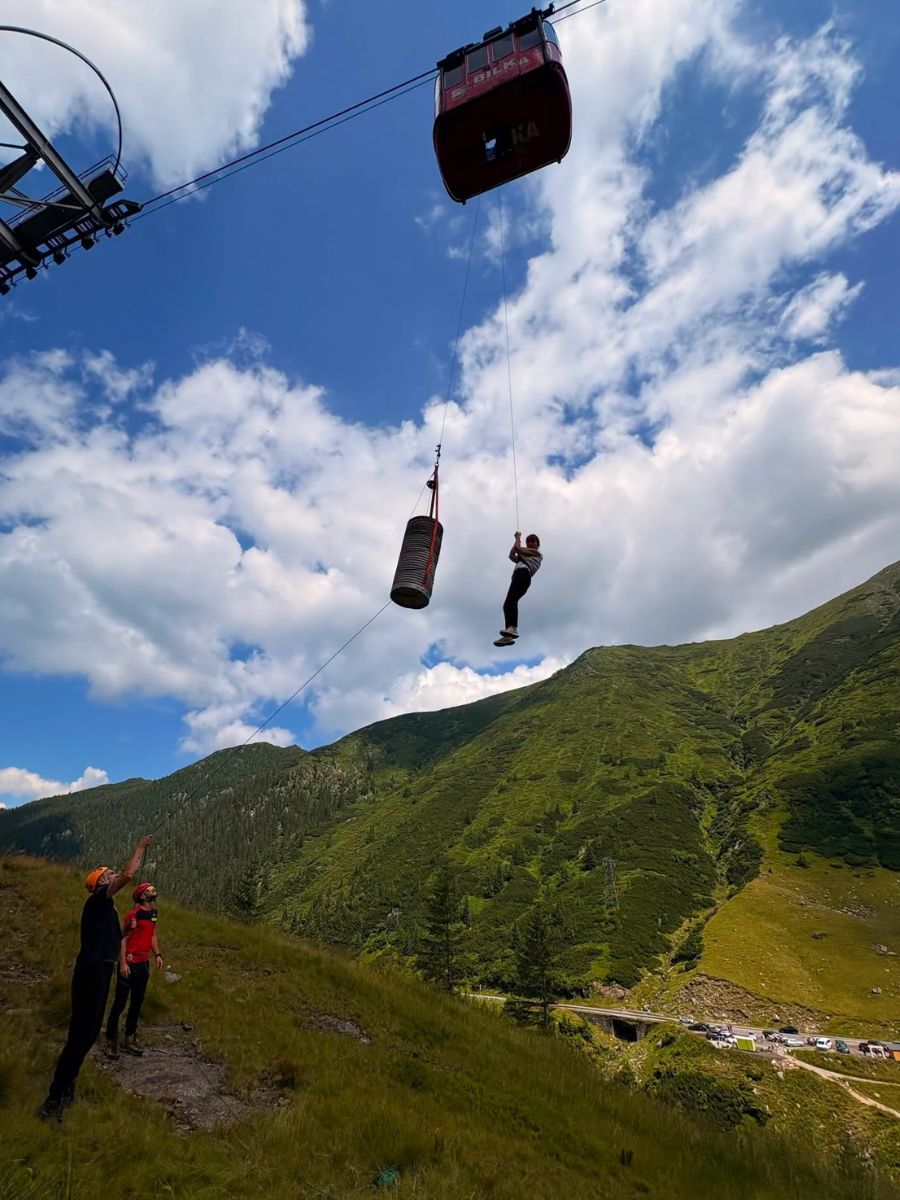 alpiniști germani salvați din Valea Albă