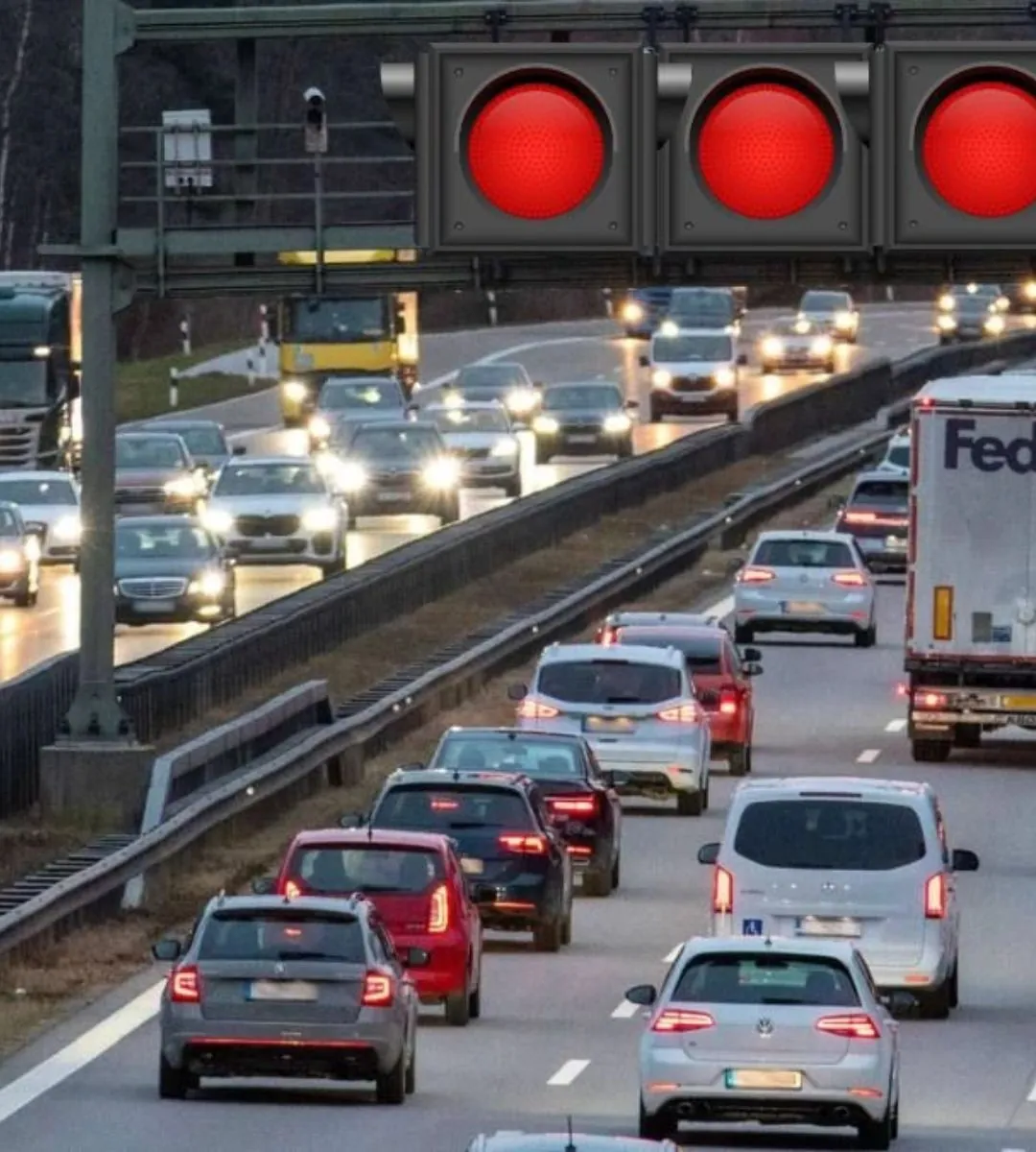 Germania închide șase autostrăzi majore. Imagine generică