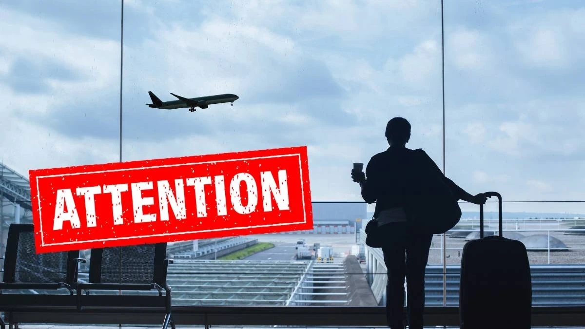 Ministerul Afacerilor Externe avertizează urgent împotriva călătoriilor în 5 țări populare. În imagine, o persoană privește decolarea unui avion la aeroport