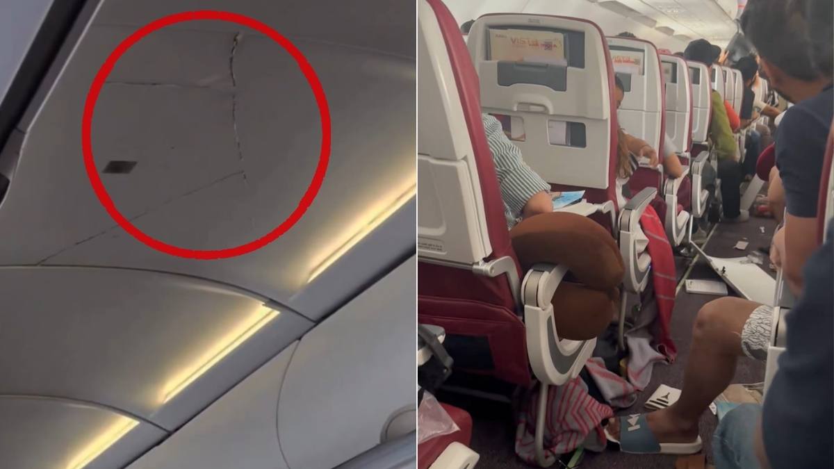 Momente de groază la bordul unui Airbus