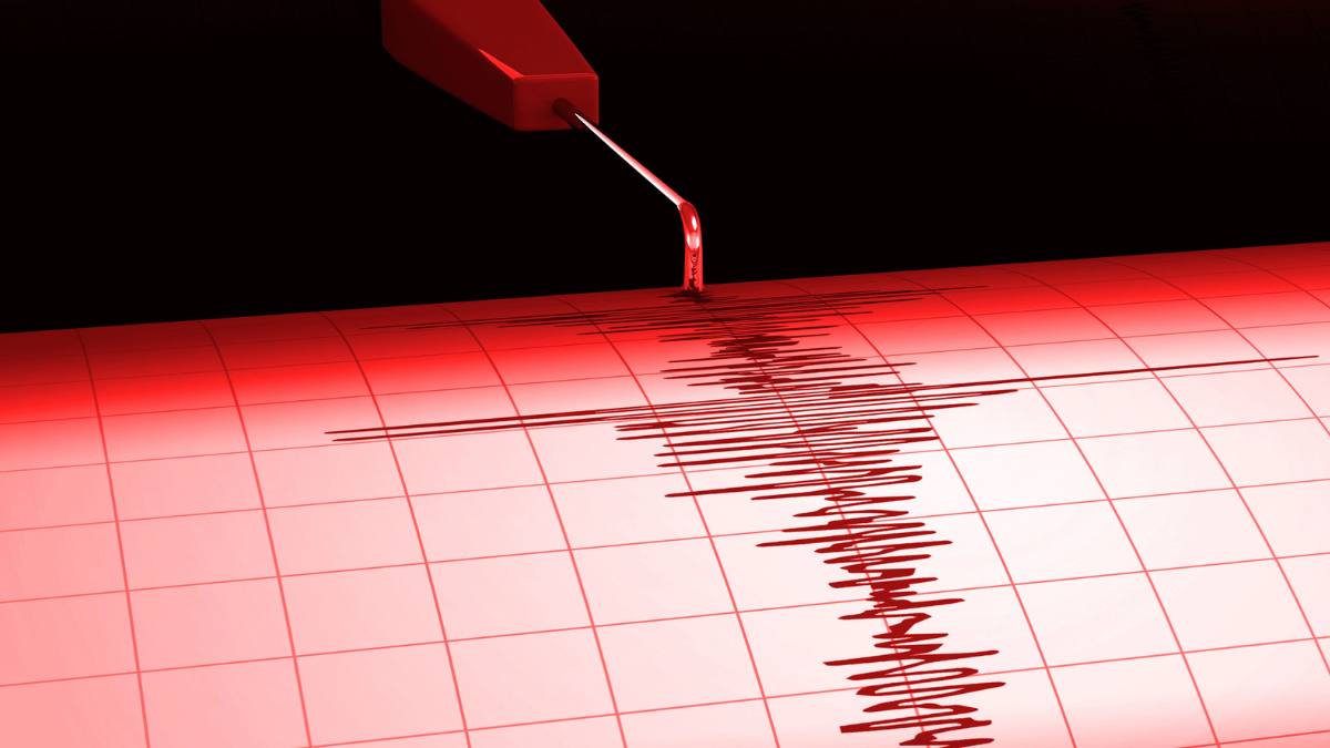 După inundațiile catastrofale a venit cutremurul. Imagine cu un seismograf