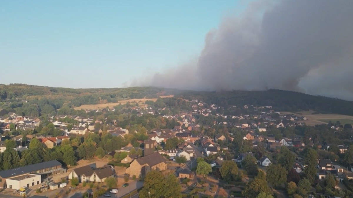 Incendiu devastator în vestul Germaniei