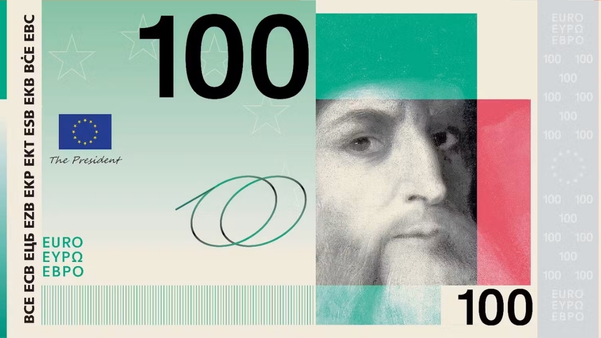 Bancnotele euro se schimbă. În imagine, propunere pentru o nouă bancnotă
