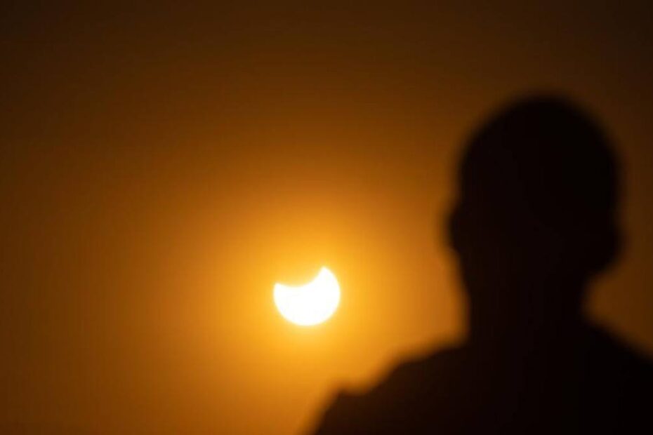 temperatura în timpul eclipsei de soare