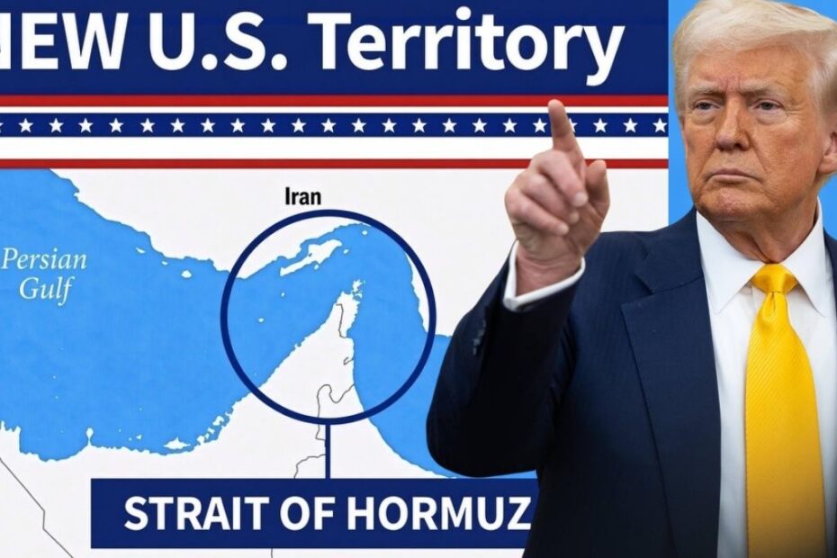 Trump a „anexat” Strâmtoarea Ormuz