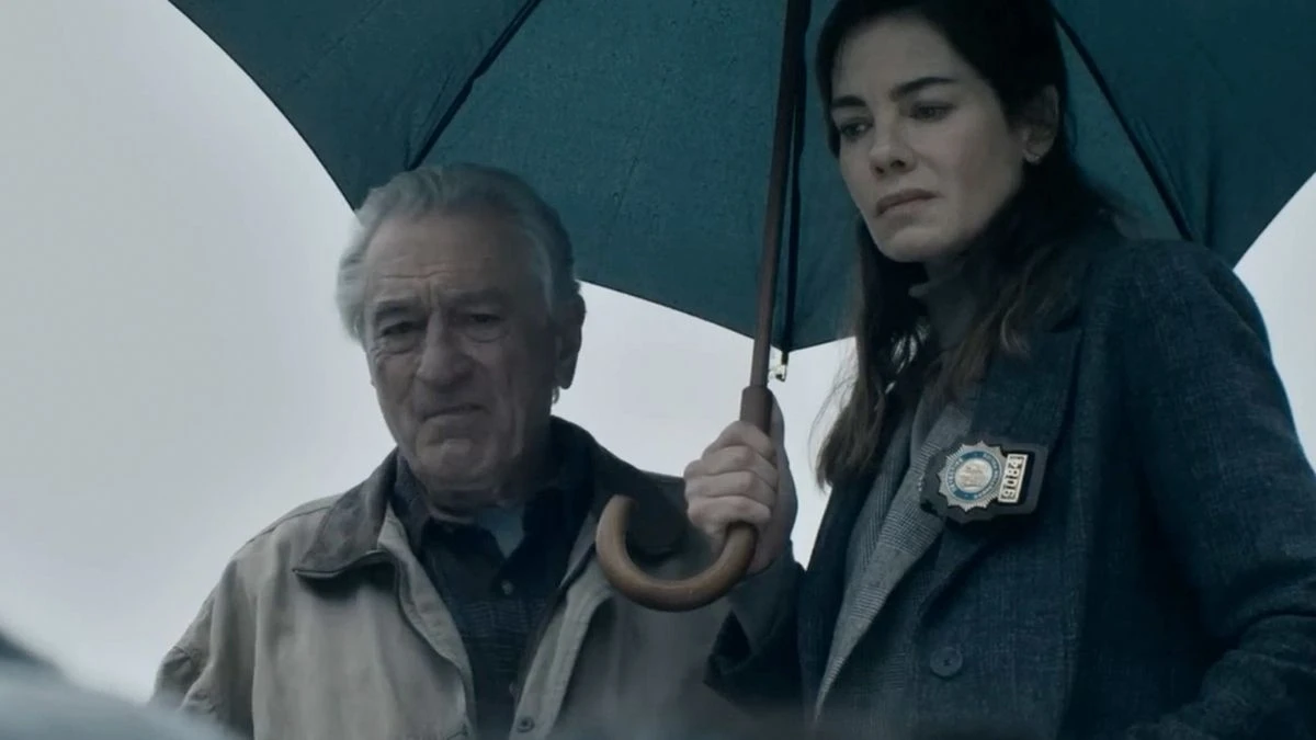 Omul șoaptă, cu De Niro, a ajuns pe Netflix și în Germania. în imagine: Robert De Niro, Michelle Monaghan