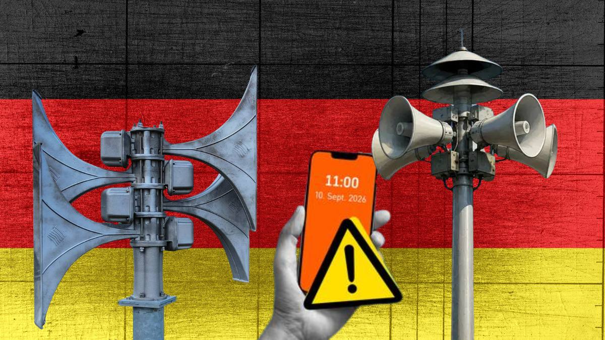 Cel mai ridicat nivel de alertă din Germania sună sirenele 10 septembrie 2026