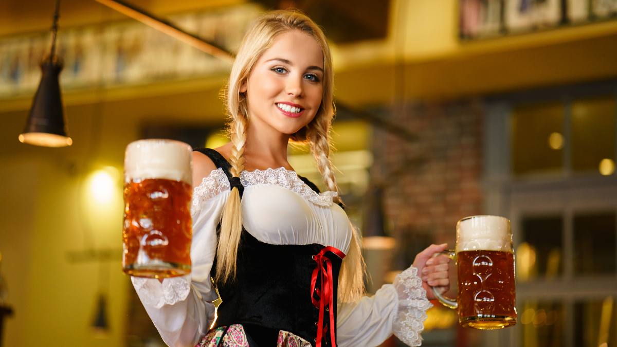 Român din Münche prins la Oktoberfest. Imagine generică de la Oktoberfest