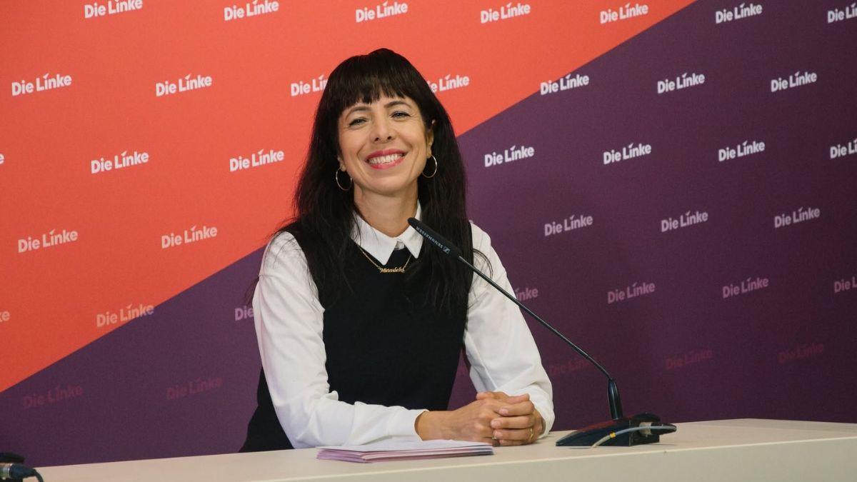 Turcii sărbătoresc victoria istorică de la Berlin. În imagine, candidata die Linke, Elif Eralp