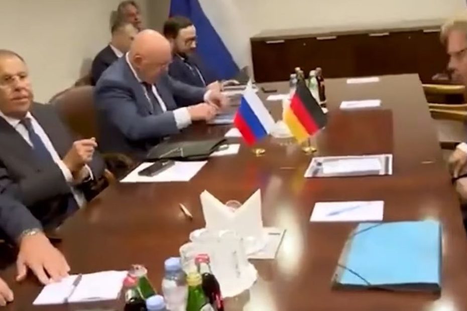 Întlnire între Serghei Lavrov și Johann Wadephul, miniștrii de externe ai Rusiei și Germaniei