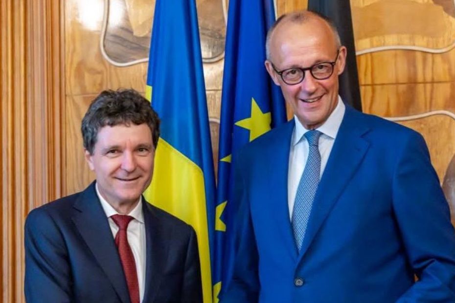 Nicușor Dan s-a întâlnit cu Friedrich Merz în Arctica. Imagine de la întâlnire