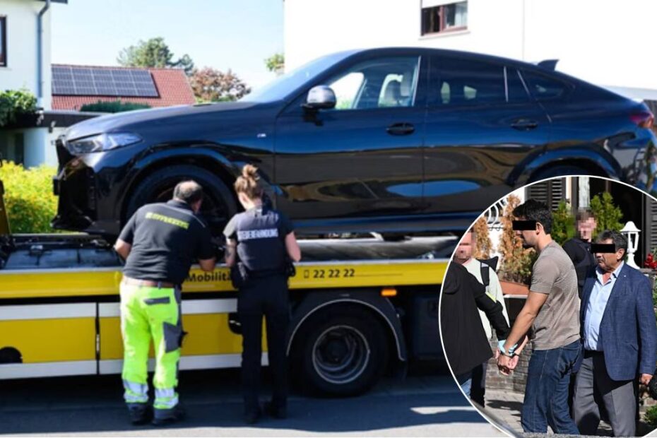 Germania Poliția a golit vila de lux a unui clan de români