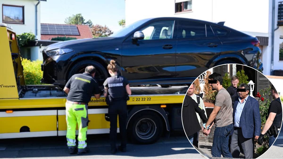 Germania Poliția a golit vila de lux a unui clan de români