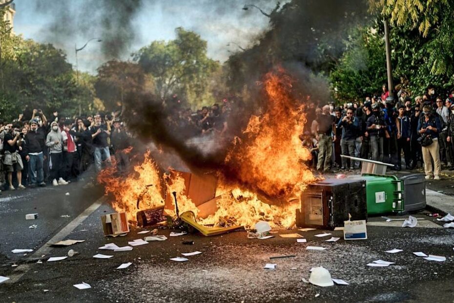 Proteste în marile orașe europene