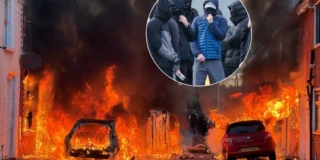 Haos într-un oraș european