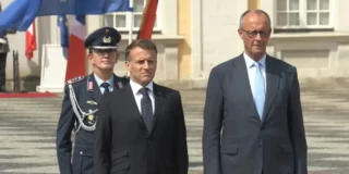 Germania face un pas militar fără precedent. În imagine, întâlnirea dintre Merz și Macron