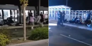 Mașină intră deliberat în mulțime în plin centru la Caen