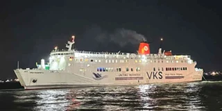 Feribot cu sute de pasageri la bord s-a scufundat. În imagine, nava Virgo Transport 8